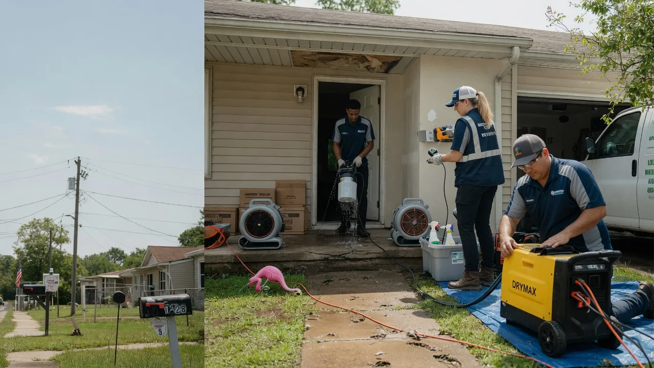 Storm Damage Water Removal in Burkettsville, OH near me